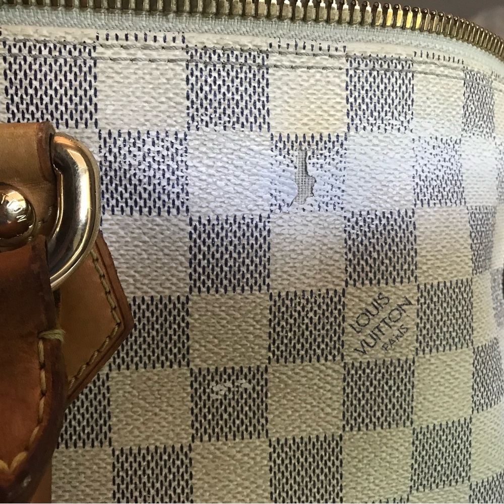Louis Vuitton Damier Saleya zipper shoulder tote, Well loved MM great starter - Picture 8 of 16